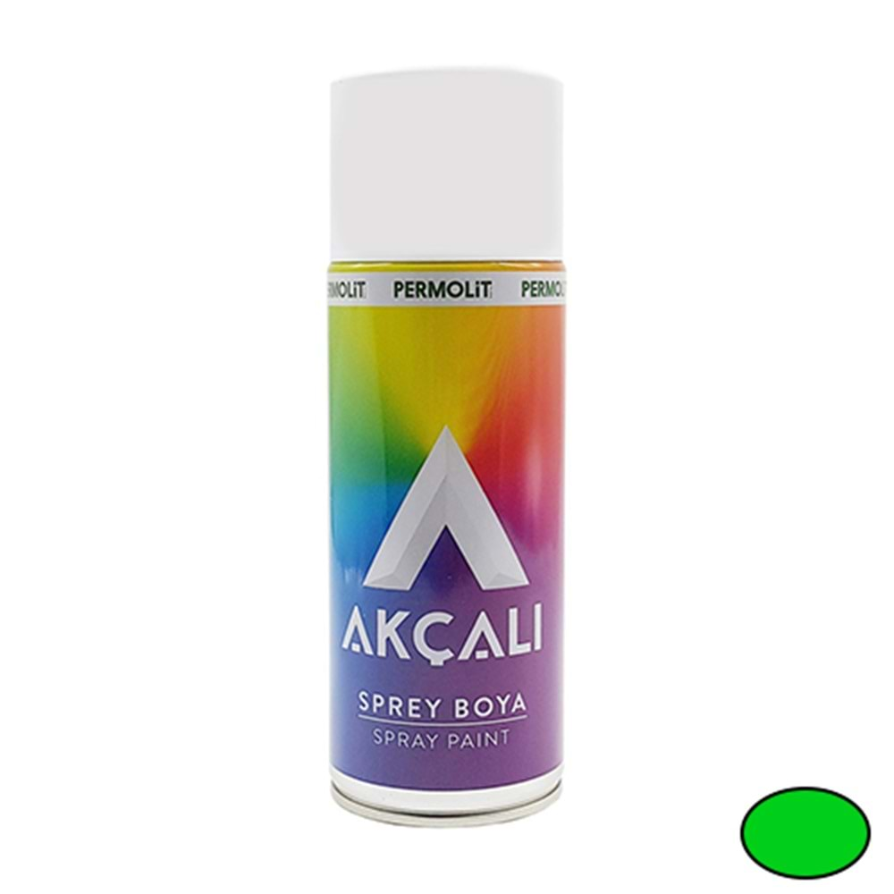 AKÇALI 513 FLORESAN YEŞİL SPREY BOYA 400 ML