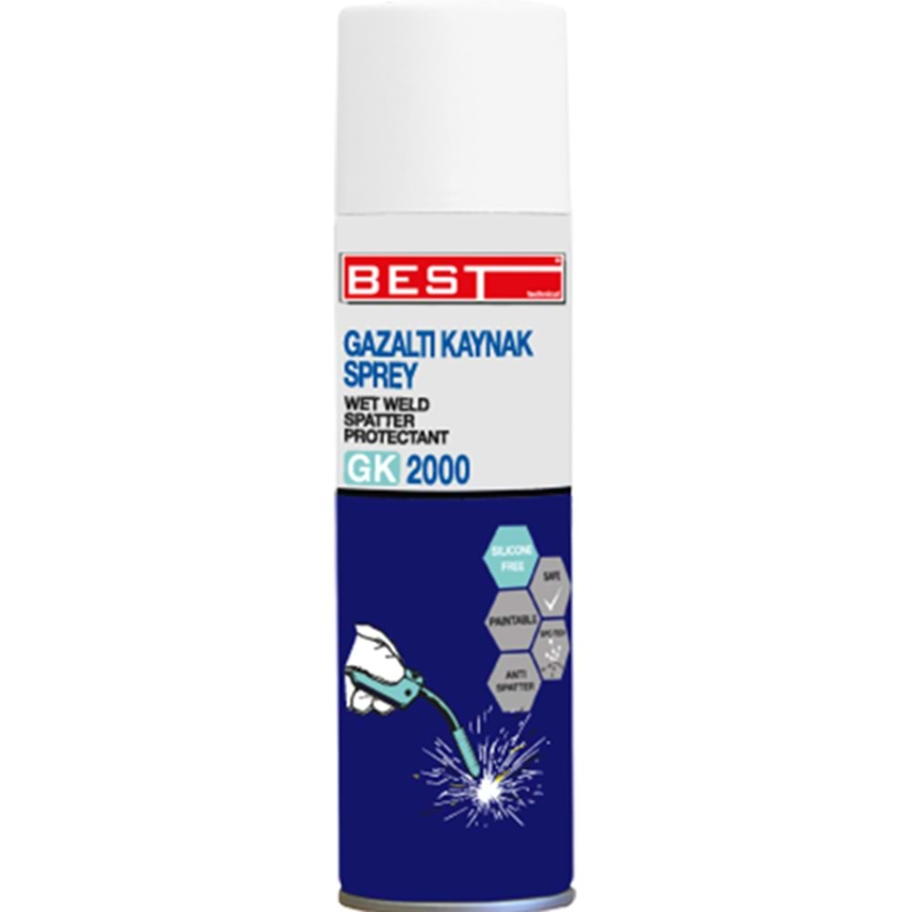 BEST GK-2000 GAZALTI KAYNAK SPREYİ 400 ML