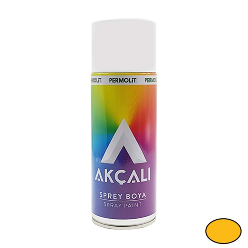 AKÇALI 316 KROM SARI SPREY BOYA 400 ML