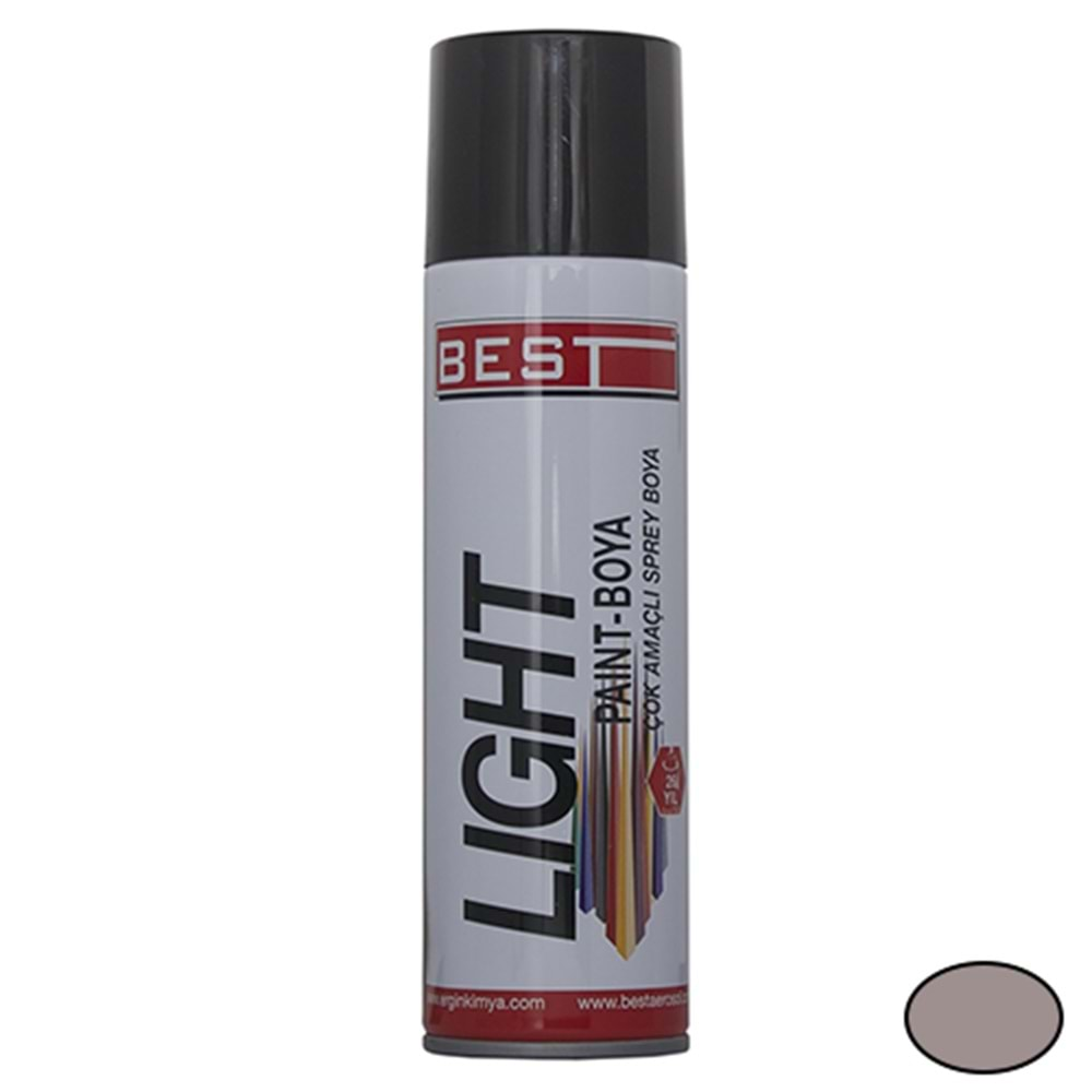 BEST LIGHT GÜMÜŞ SPREY BOYA 250 ML