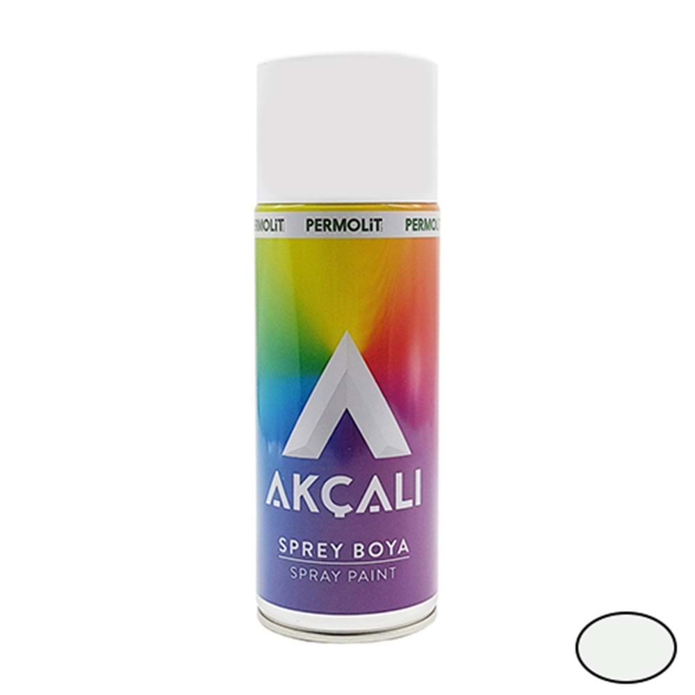 AKÇALI 501 MAT BEYAZ SPREY BOYA 400 ML