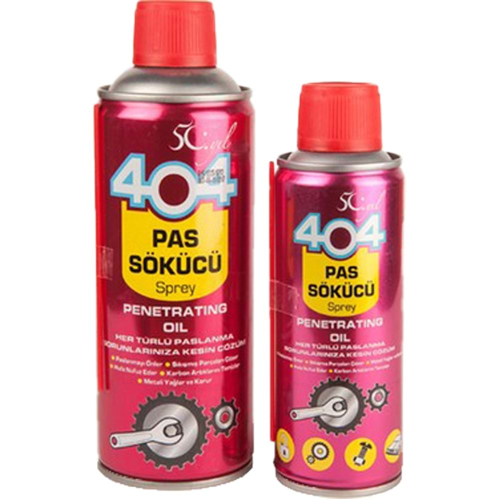 404 PAS SÖKÜCÜ YAĞLAYICI 200ML