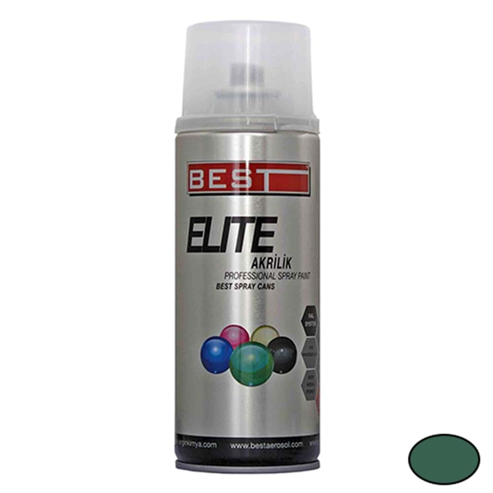 BEST ELİTE 6005 ÇİT YEŞİLİ SPREY BOYA 400 ML