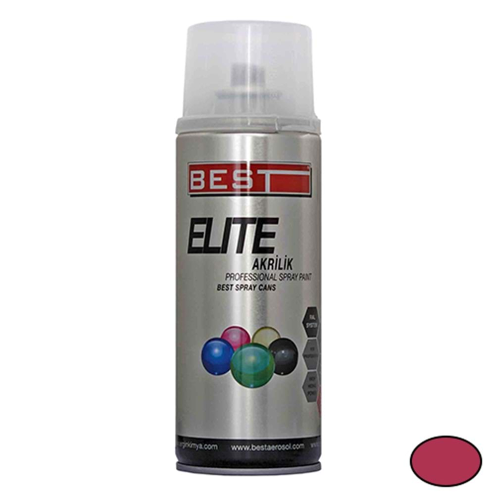 BEST ELİTE 3005 BORDO SPREY BOYA 400 ML