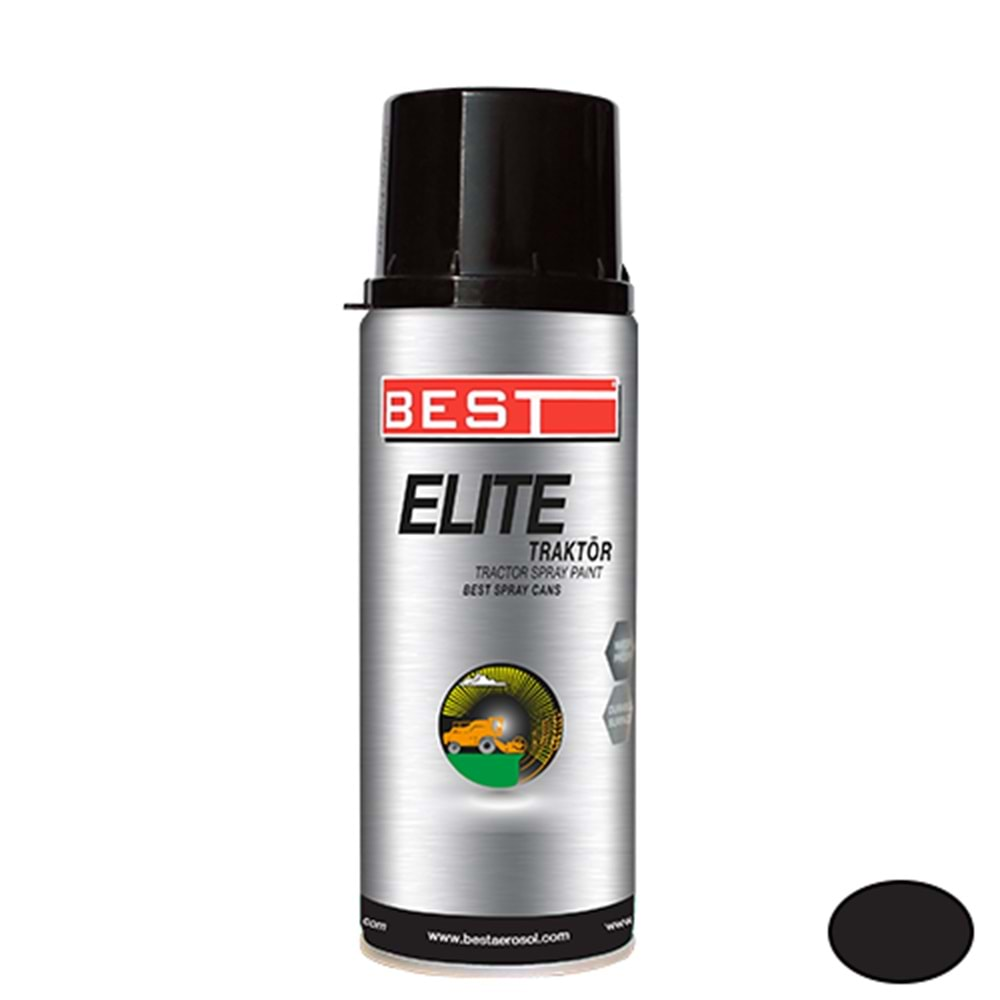 BEST ELİTE TRAKTÖR SİYAH SPREY BOYA 400 ML