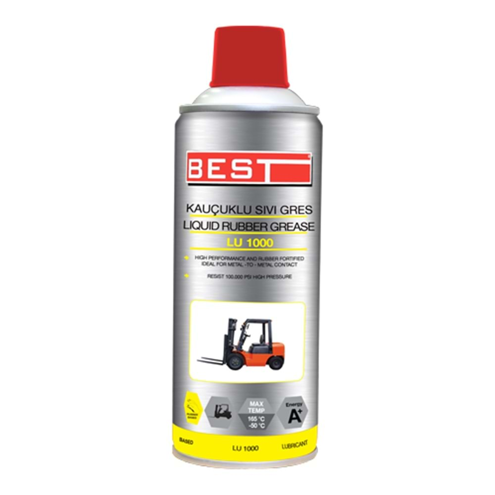 BEST LU-1000 KAUÇUKLU SIVI GRES 500 ML