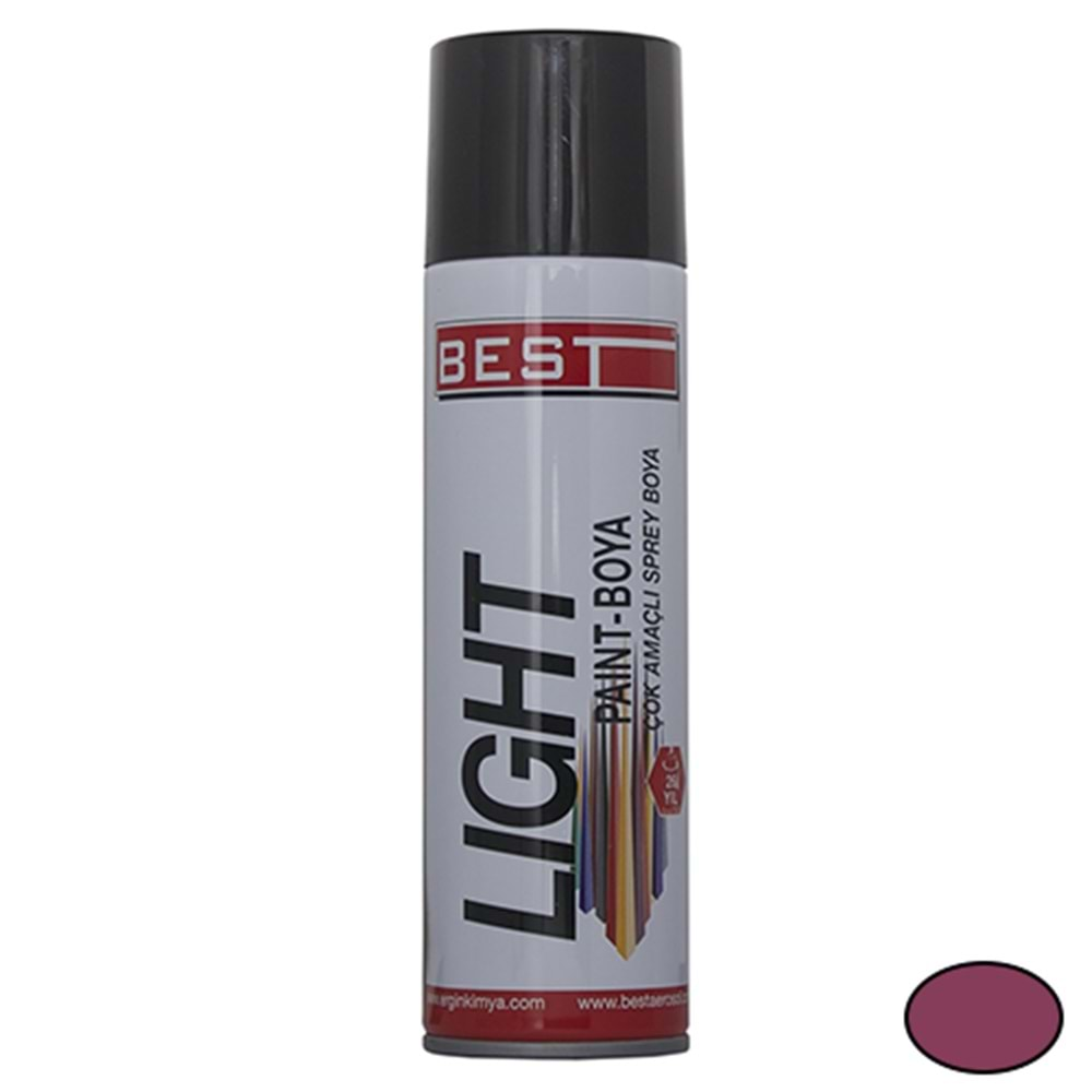 BEST LIGHT VİŞNE SPREY BOYA 250 ML