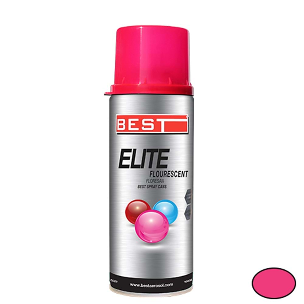 BEST ELİTE FLORESAN PEMBE SPREY BOYA 400 ML