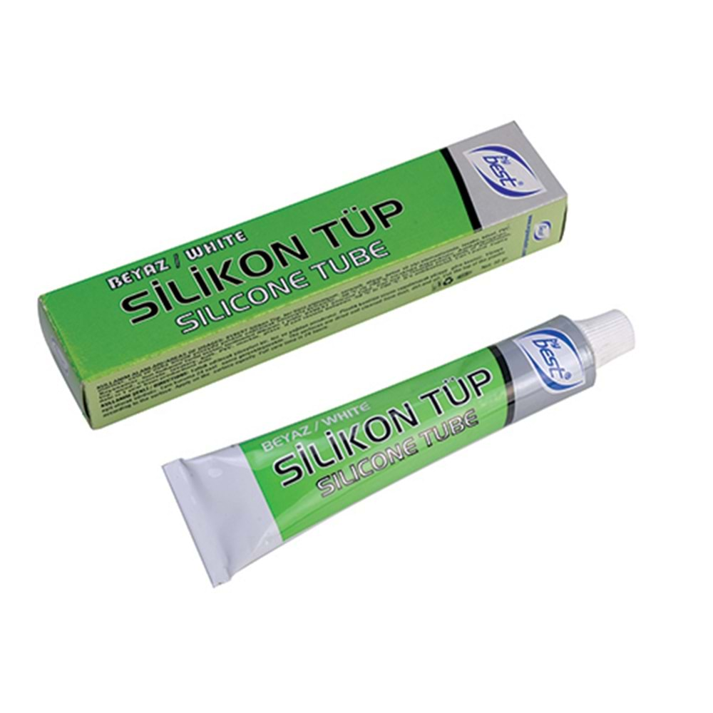 BY BEST TÜP SİLİKON BEYAZ 50 GR