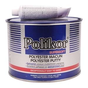 POLİKOR SUPERSOFT POLYESTER MACUN (SARI/GRİ) 1.800 KG