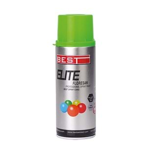 BEST ELİTE FLORESAN YEŞİL SPREY BOYA 400 ML