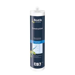 BOSTİK CONSTRUCTION DIŞ CEPHE SİLİKONU BEYAZ 300 ML
