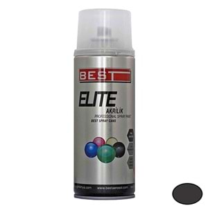 BEST ELİTE 9011 GRAFİT SİYAH SPREY BOYA 400 ML