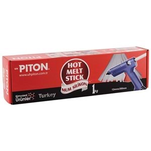 PİTON MUM SİLİKON ŞEFFAF (12*300 MM)