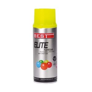 BEST ELİTE FLORESAN SARI SPREY BOYA 400 ML