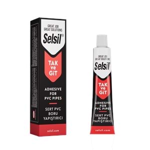 SELSİL TAK VE GİT SERT PVC YAPIŞTIRICI 125 GR