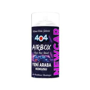 404 KLİMA KOKU GİDERİCİ SPREY YENİ ARABA KOKUSU 150 ML