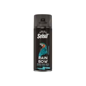 SELSİL RAINBOW AKRİLİK FLORESAN SARI SPREY BOYA 400 ML