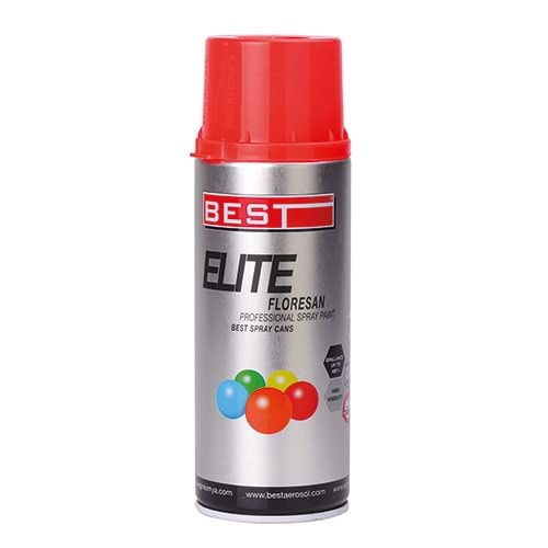 BEST ELİTE FLORESAN KIRMIZI SPREY BOYA 400 ML