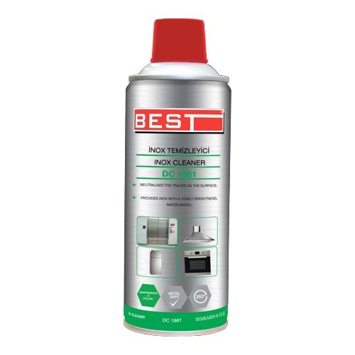 BEST DC-1881 INOX TEMİZLEYİCİ 400 ML