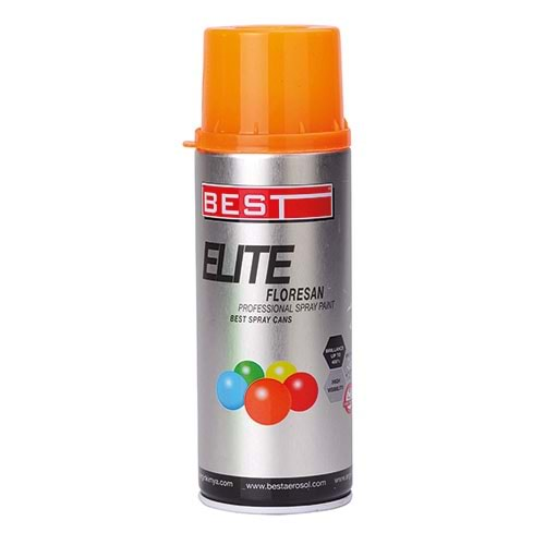 BEST ELİTE FLORESAN TURUNCU SPREY BOYA 400 ML