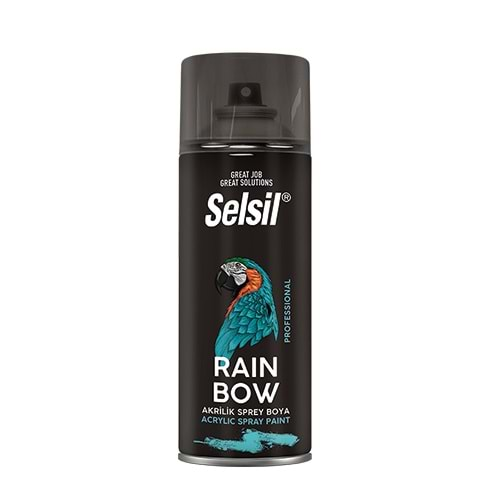 SELSİL 400 ML RAINBOW COLORS SPREY BOYA RAL 1023 TRAFİK SARI