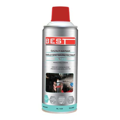 BEST WL-1453 GAZALTI KAYNAK SPREYİ SİLİKONSUZ 400 ML