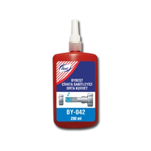 BY BEST BY-042 CİVATA SABİTLEYİCİ ORTA KUVVET 250 ML