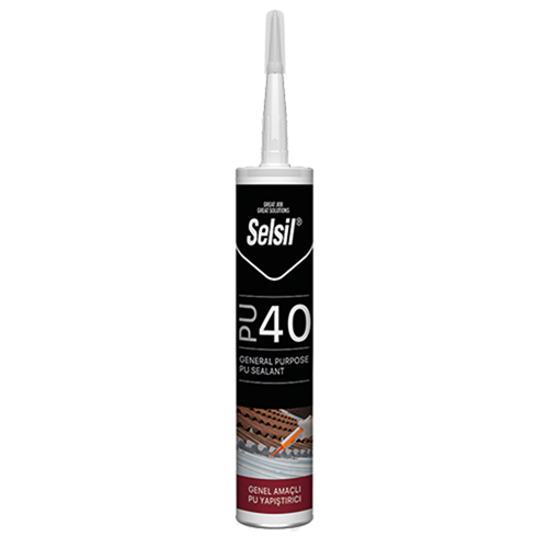 SELSİL PU MASTİK SHORE-40 ANTRASİT GRİ 280 ML