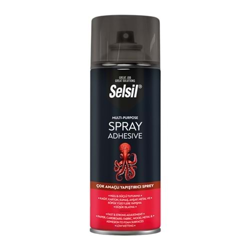 SELSİL ÇOK AMAÇLI YAPIŞTIRICI SPREY 400ML