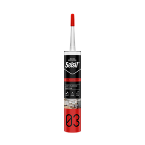 SELSİL GENEL AMAÇLI SİLİKON 280 ML ALÜMİNYUM GRİ (SİMLİ GRİ)