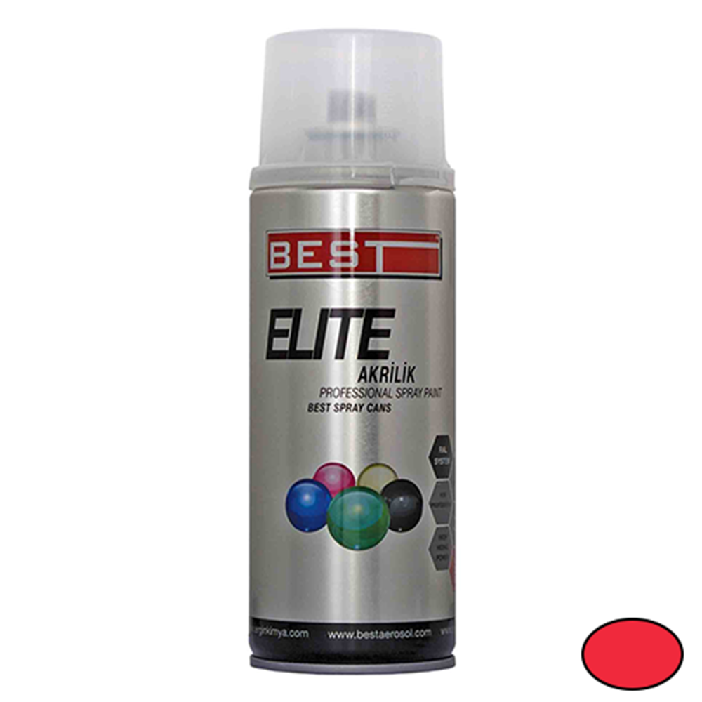 BEST ELİTE 3000 KIRMIZI SPREY BOYA 400 ML