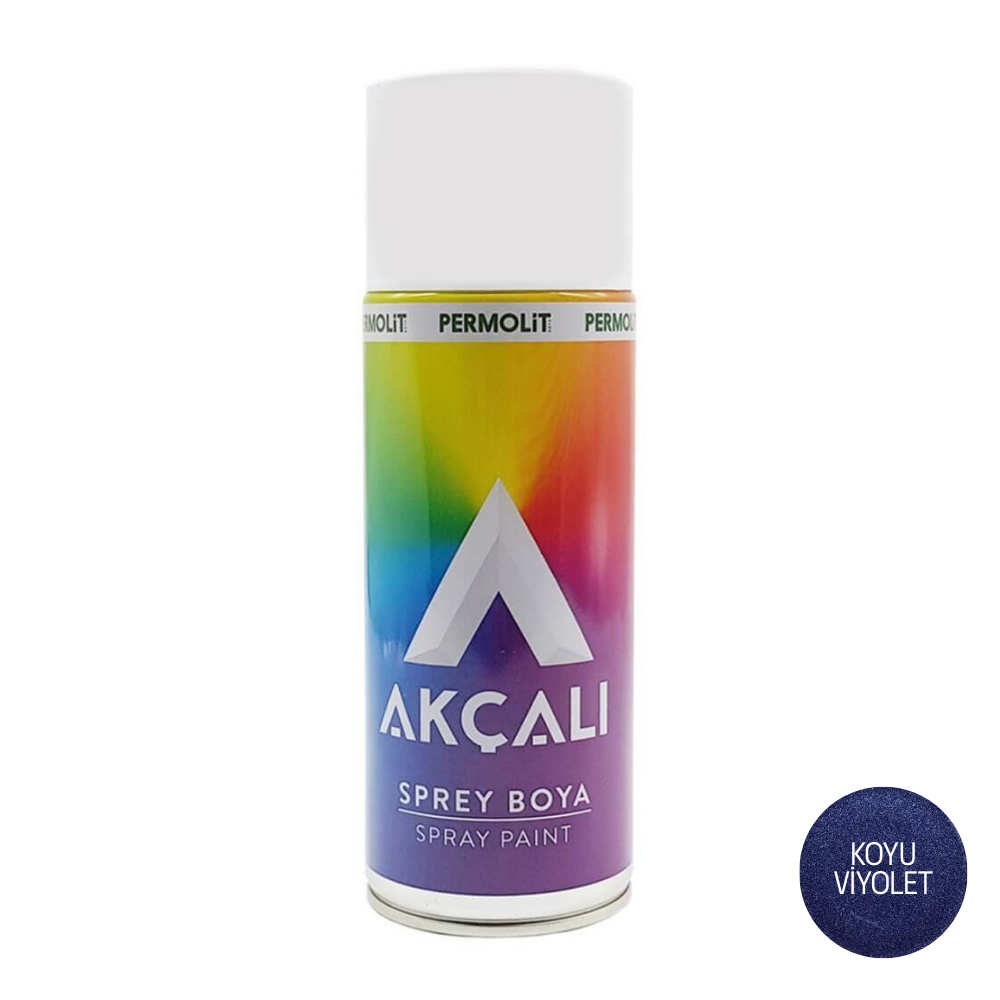 AKÇALI 361 METALİK KOYU VİYOLET SPREY BOYA 400 ML
