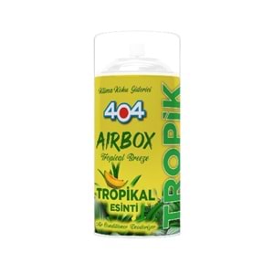404 KLİMA KOKU GİDERİCİ SPREY TROPİKAL ESİNTİSİ 150 ML